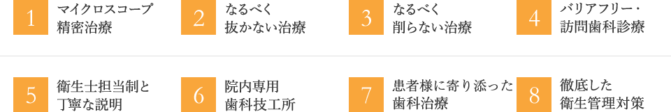 選ばれる8つの理由